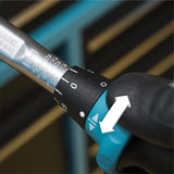 Llave dinamométrica HAZET 5108-2CT para bicicletas I Salida: cuadrada 6,3 mm 1/4 pulgada, tolerancia: 4%, 2,5-25 Nm, graduación fina I Carraca reversible, para bicicletas 232 mm