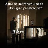 Receptor DJI SDR Transmission, transmisión de vídeo inalámbrica SDR 1080p/60 fps a 3 km, Solo el RX, Estable y antiinterferencias, Gran penetración, Alta tasa de bits, receptores ilimitados