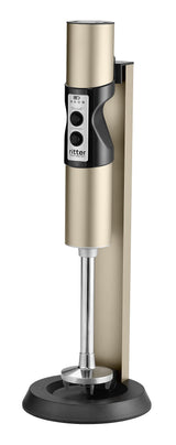 ritter stilo 7 Plus - Batidora de mano inalámbrica con batería de metal, fabricada en Alemania, color marrón claro