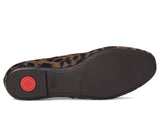 Fitflop Delicato Leopard Suede Mary Janes, Zapatos Planos Jane Mujer, Mezcla de Chocolate, 39 EU Estrecho