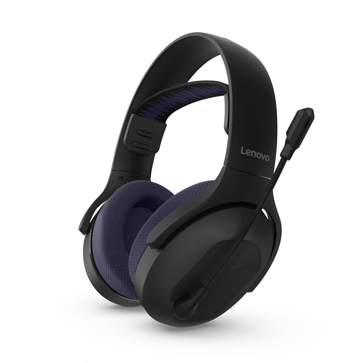 Lenovo Legion H410 - Auriculares Inalámbricos Gaming (Giratorios 90°, Ajustables, Receptor USB-A, BT 5.2, Compatible con PC, Legion Go Series, Otras Consolas) Negro