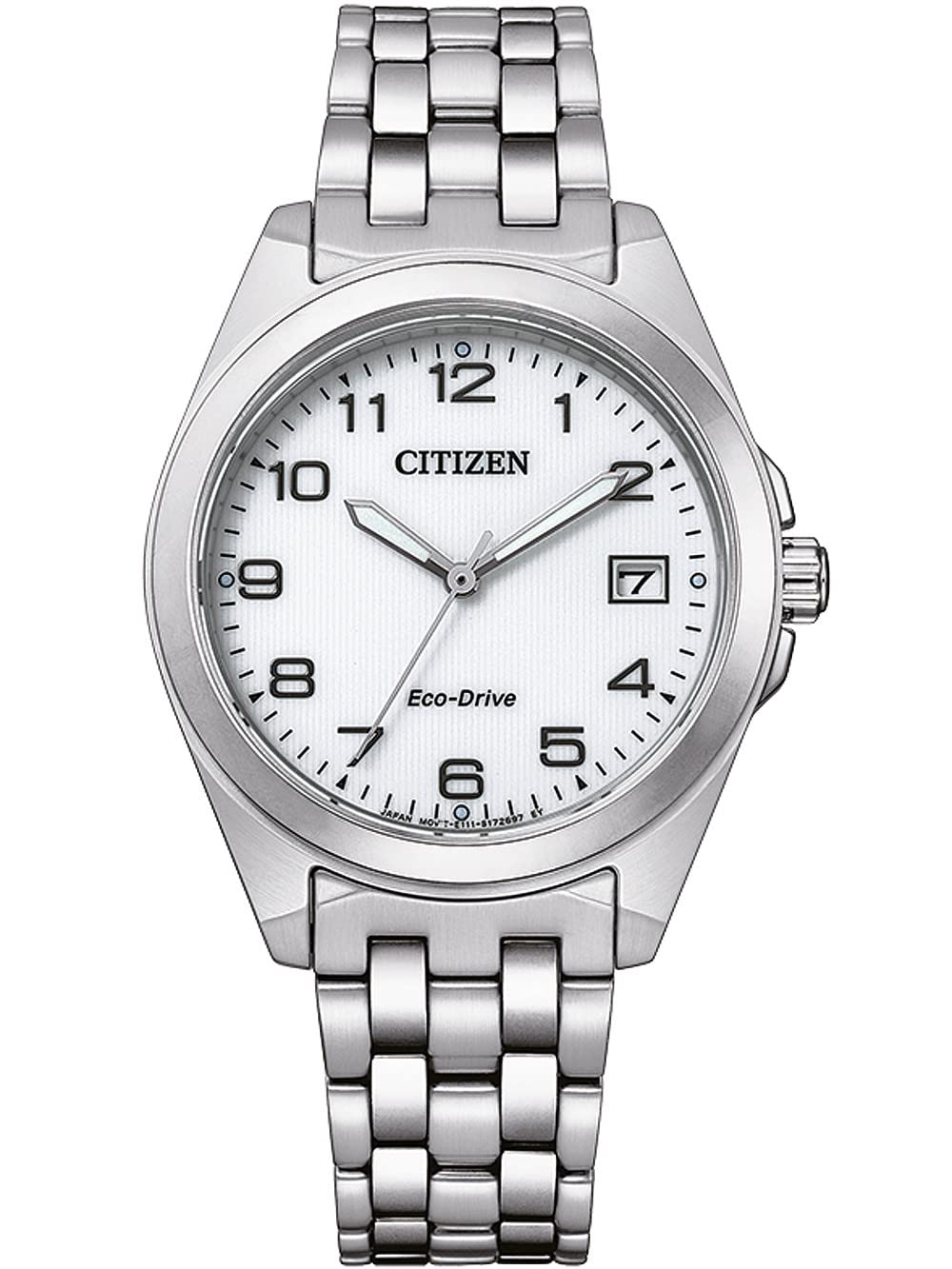 Citizen Reloj Analógico para Hombres de Cuarzo con Correa en Acero Inoxidable EO1210-83A