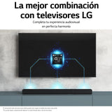 LG S65Q - Barra de Sonido Inteligente, 420W, 3.1 Canales, Sonido Envolvente DTS Virtual:X, Dolby Digital en Alta Resolución, Hi-Res 24bits/96kHz, Meridian Sound Music, Negro