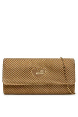 Love Moschino Bolso de Hombro Mujer Dorado Talla única