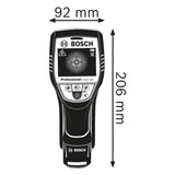 Bosch Professional Sistema 12V Detector de pared D-tect 120 (1 batería 12V + cargador, profundidad máx. 120 mm, en L-BOXX)