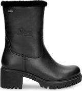 Panama Jack Piola - Botas de media caña para mujer con forro cálido y botines, Negro B002, 39 EU