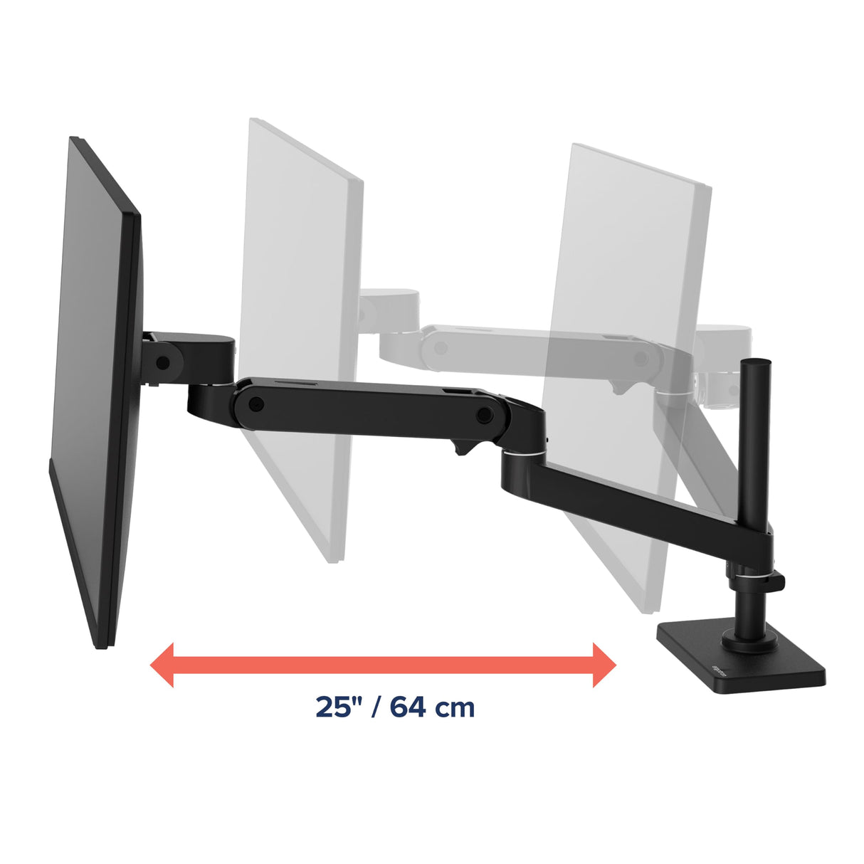 LX Pro Arm Single DP Tall Pole WCB