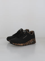 Skechers Uno Loving Love, Zapatillas Mujer, Negro 01, 38.5 EU