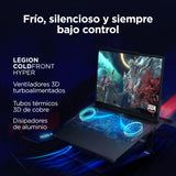 Lenovo Legion Pro 5 Gen10–Portátil Gaming IA 16'' OLED 240Hz (Intel Core Ultra 9 275HX, NVIDIA GeForce RTX 5070 Ti, 32GB RAM, 1TB SSD, WiFi6, Sin Sistema Operativo) QWERTY RGB 24 Zonas Español – Negro