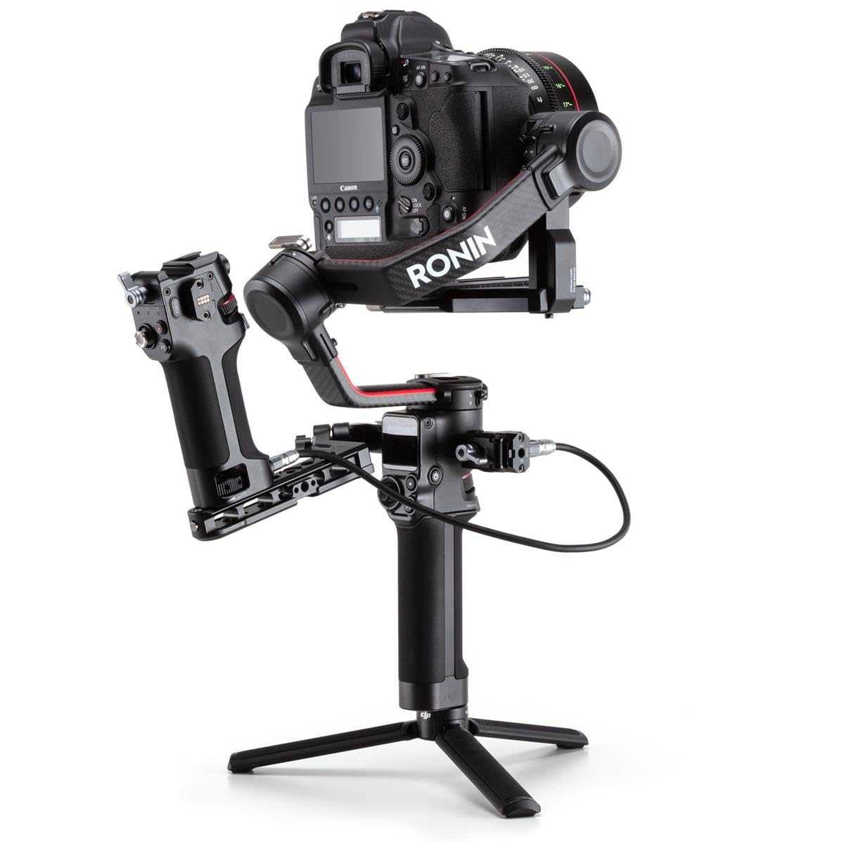 DJI Ronin Empuñadura de Control por Cable - Control del Enfoque y de los Parámetros de la Cámara y del Disparador, Compatible con DJI RS 2