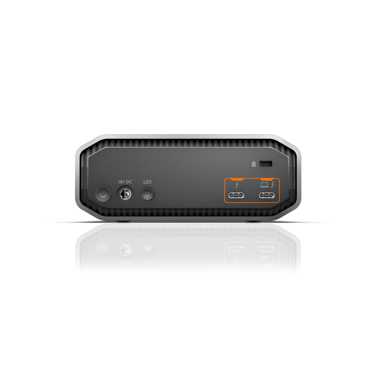 G-Drive Project 26TB, con Ranura Pro-Blade SSD mag, Thunderbolt 3 (40Gbps), USB 3.2 Gen 2 (10Gbps), Disco Duro de Clase empresarial a 7200 r. p. m., hasta 260 MB/s de Velocidad de Lectura