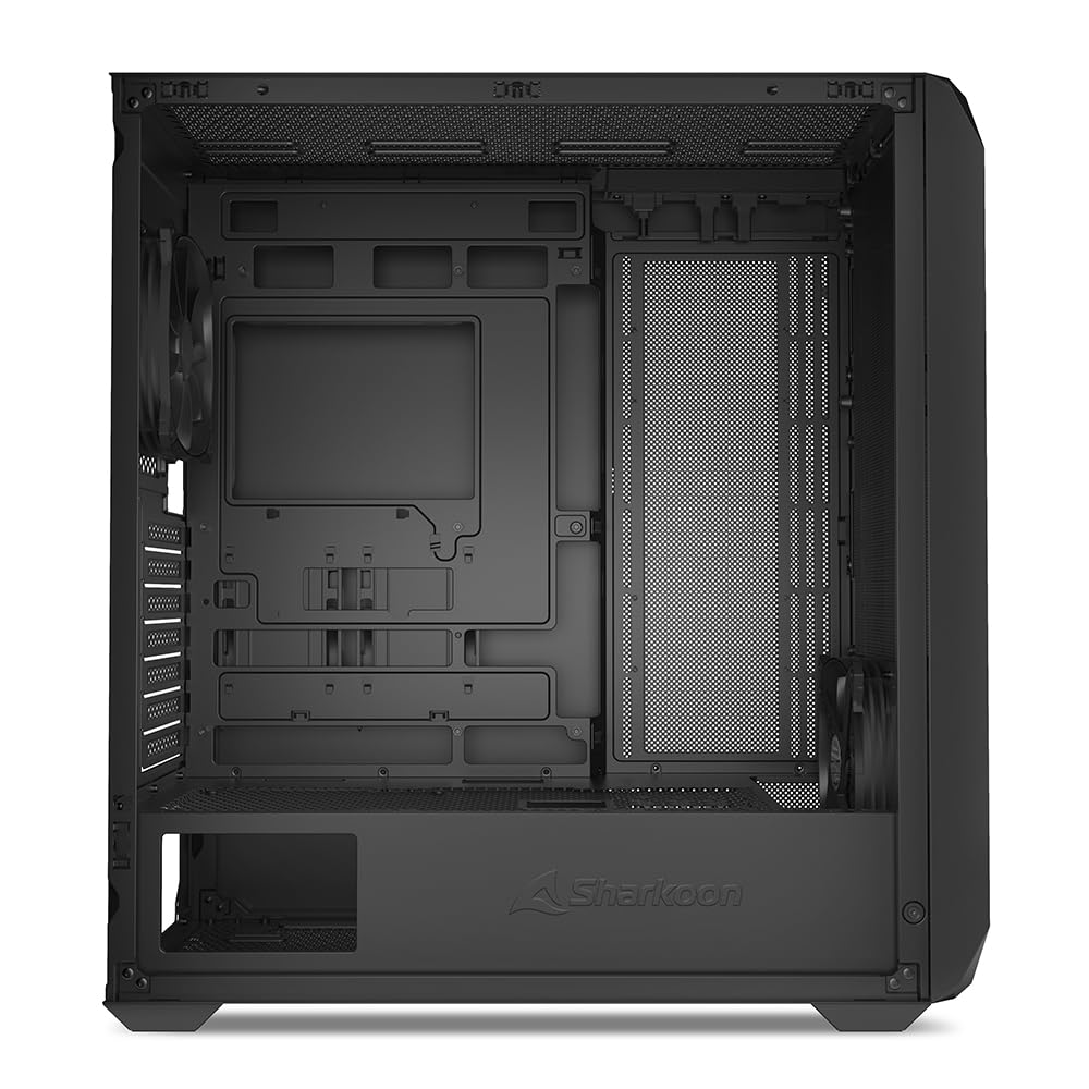 Sharkoon AK3 Black ATX - Carcasa para PC
