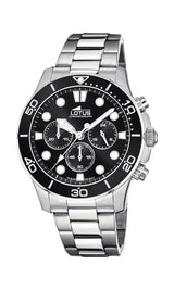LOTUS Reloj Hombre 18756/3 Excellent Caja de Acero Inoxidable 316l Plateado Correa de Acero Inoxidable 316l Plateado