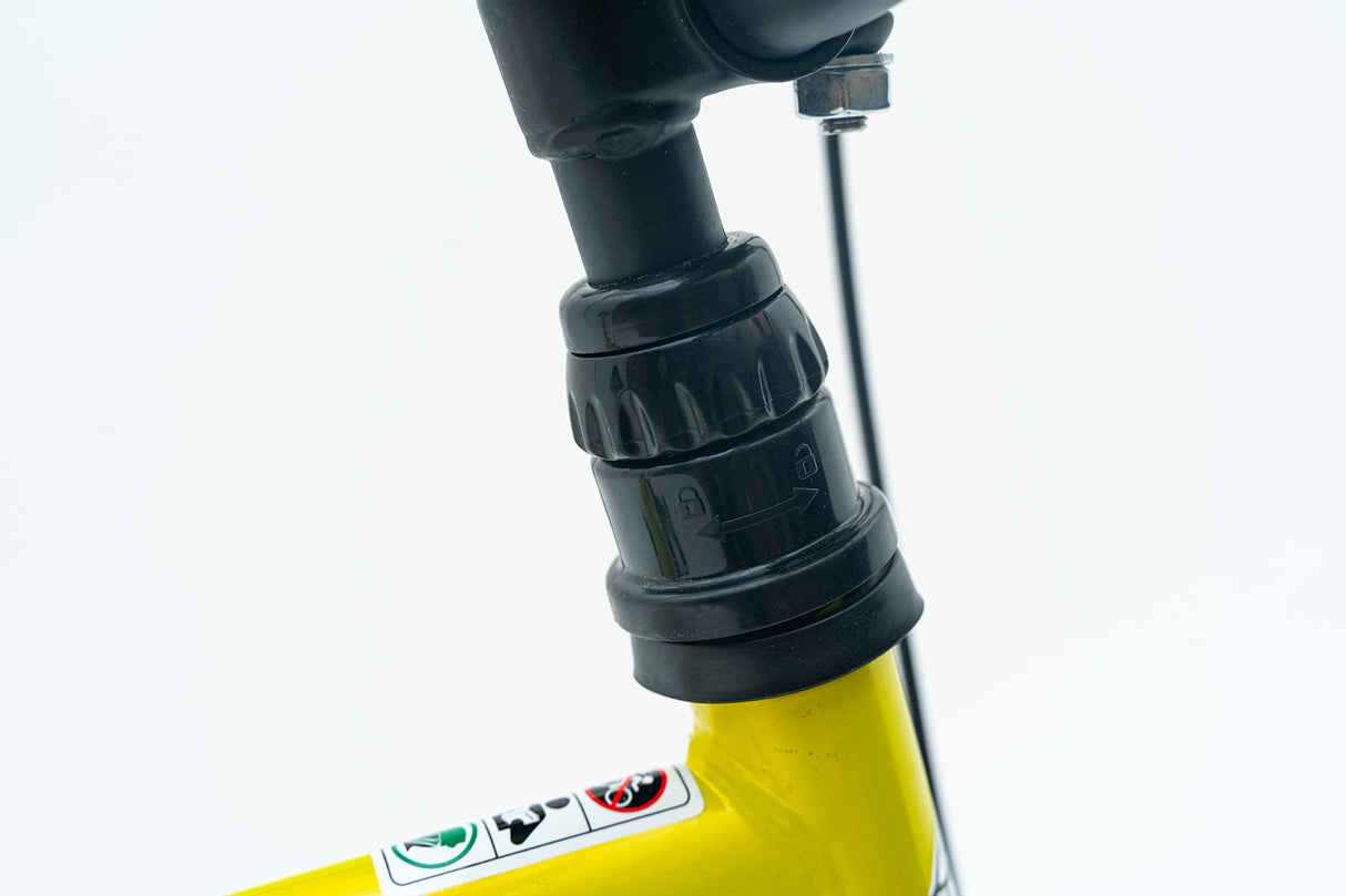Huffy Moto X para niños, Unisex Juvenil, Amarillo, 18 "