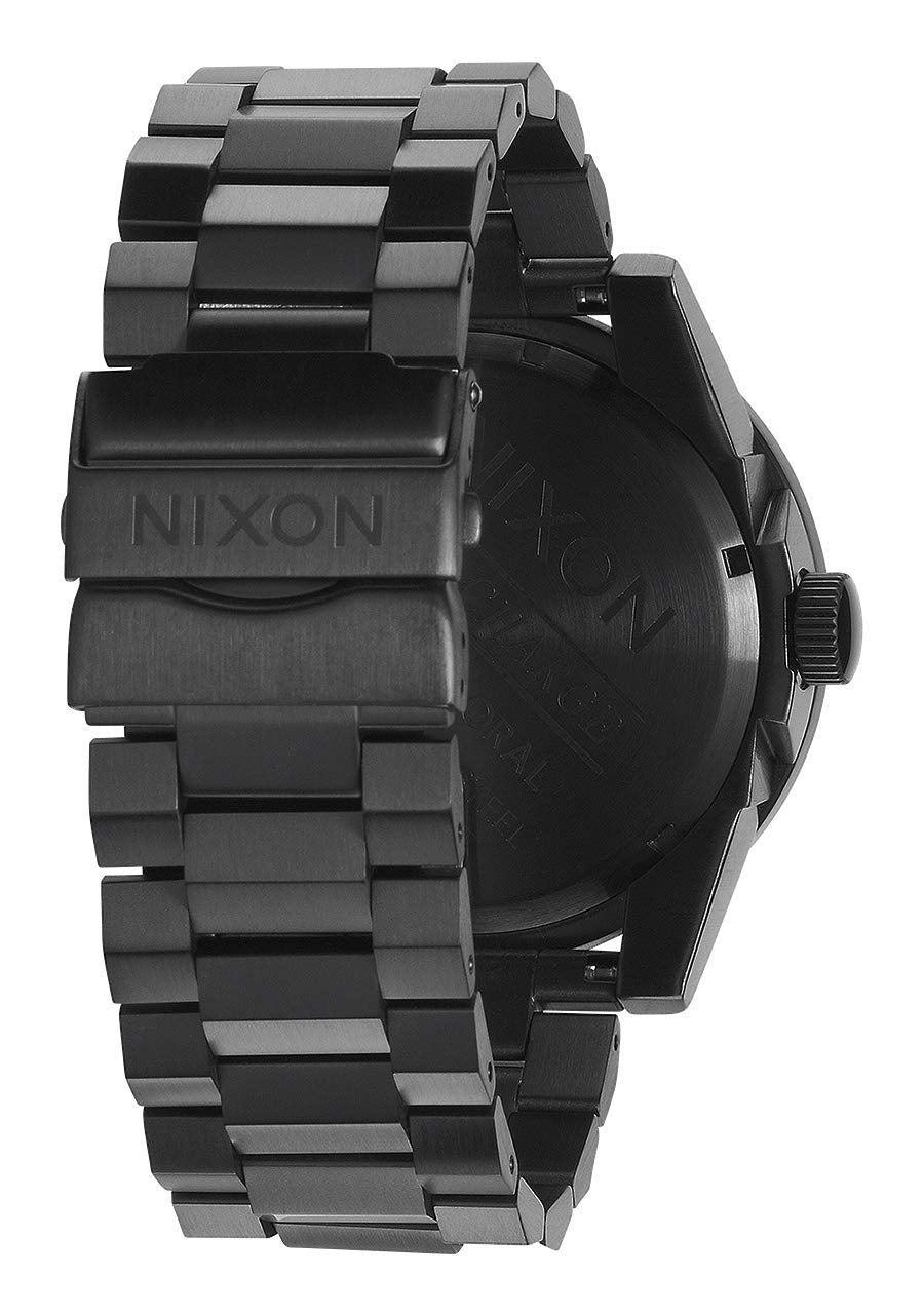 NIXON Reloj Analógico para Hombre de Cuarzo con Correa en Acero Inoxidable A346-001-00