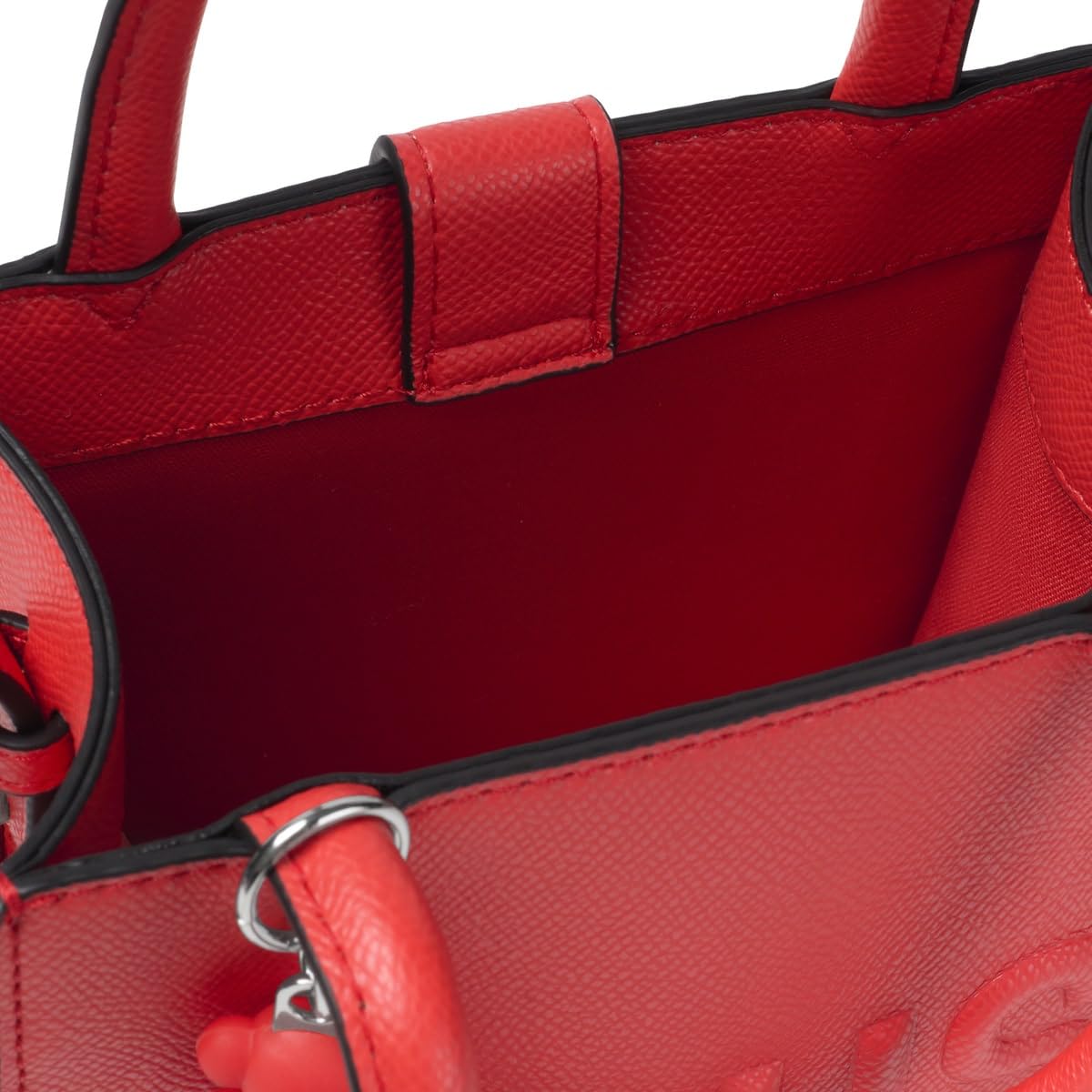 TOUS Bolso Mini Cube Brenda Rojo, minibolso para Mujer