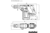 Metabo KH 18 LTX BL 24 Martillo inalámbrico 18V (martillo sin batería + cargador) # 601713850