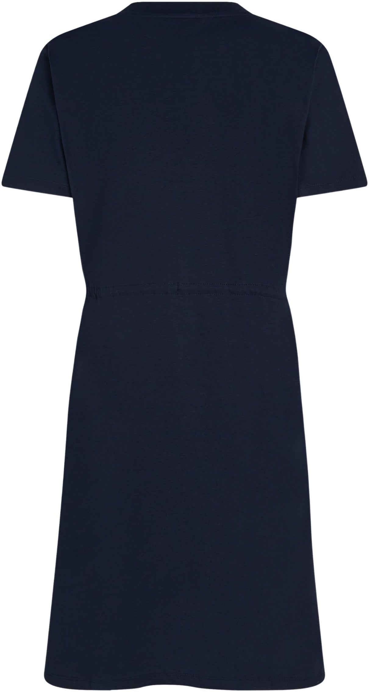Tommy Hilfiger Vestido Tipo Camiseta de Algodón para Mujer, Azul (Dark Night Navy), XXL