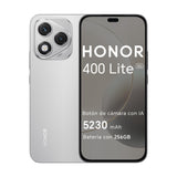 HONOR 400 Lite 5G - Smartphone de 8GB+256GB, Dual SIM NFC, 108MP con Botón con IA, 6.7'', Pantalla AMOLED con protección de la Vista, Batería de 5230mAh, IP65&SGS, MagicOS 9.0, Velvet Gray