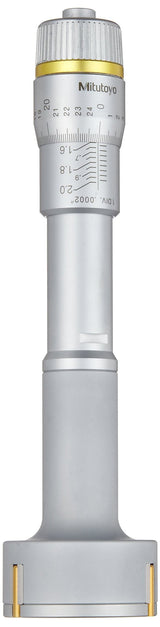 Mitutoyo 368-266 Hottest, Micrometro interno de tres puntos/dos puntos, 0.8 "-1"