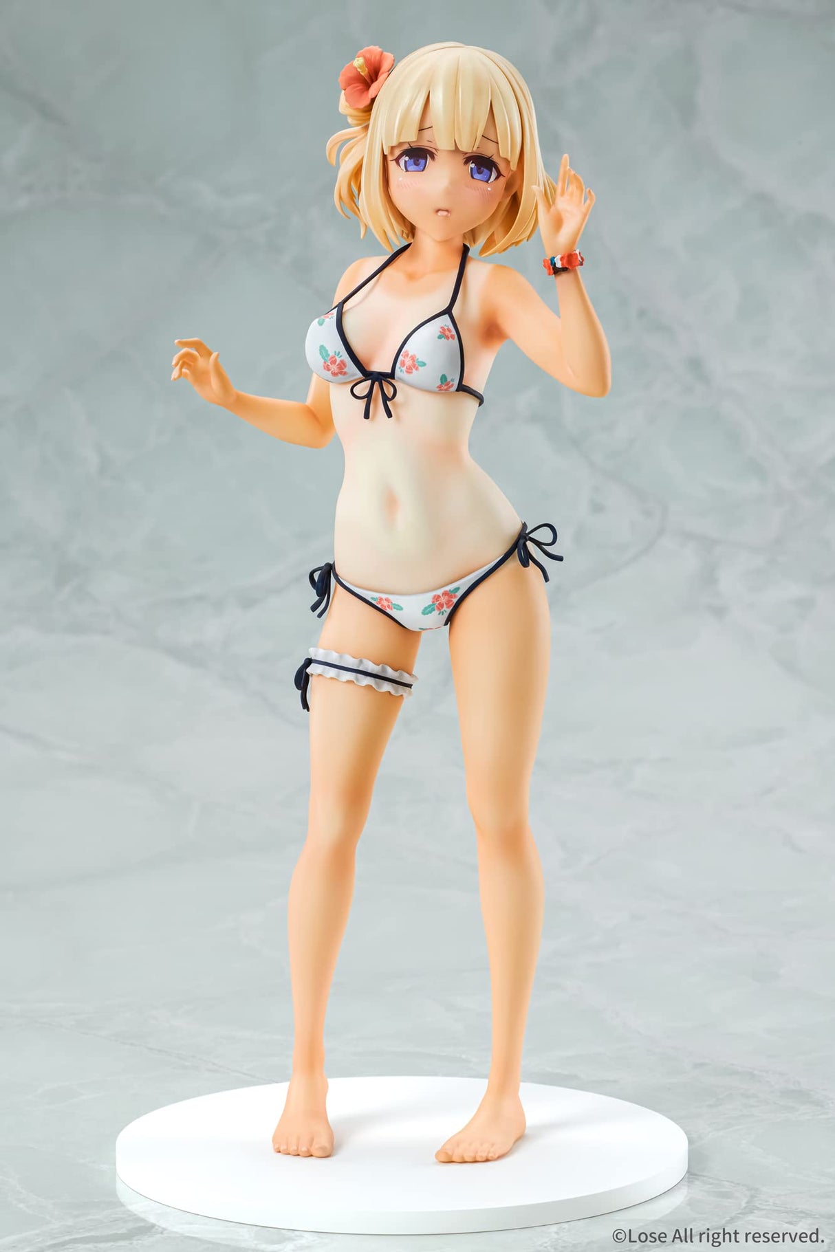 Q-six Maitetsu Hinai Pollette Bikini Version, 1/6 Scale PVC Pre-painted Complete Figure