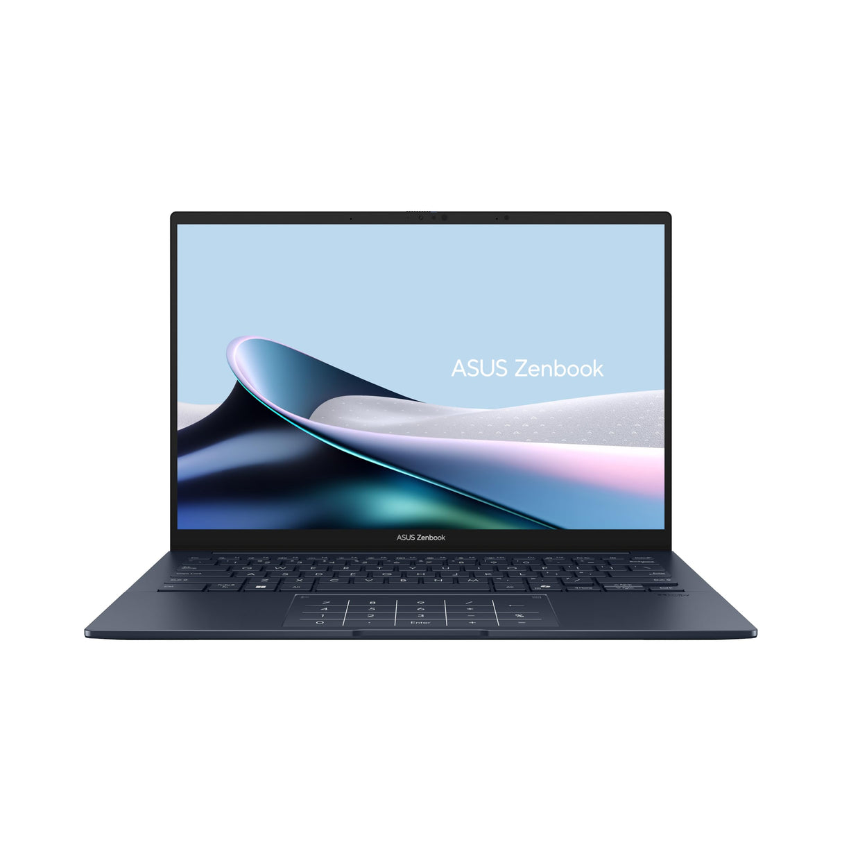 ASUS Zenbook 14 OLED UX3405CA-PZ006W - Ordenador Portátil 14" WQXGA+ 120Hz (Intel Core Ultra 9 285H, 32GB RAM, 1TB SSD, ARC 140T, Windows 11 Home) Azul Ponder - Teclado QWERTY español