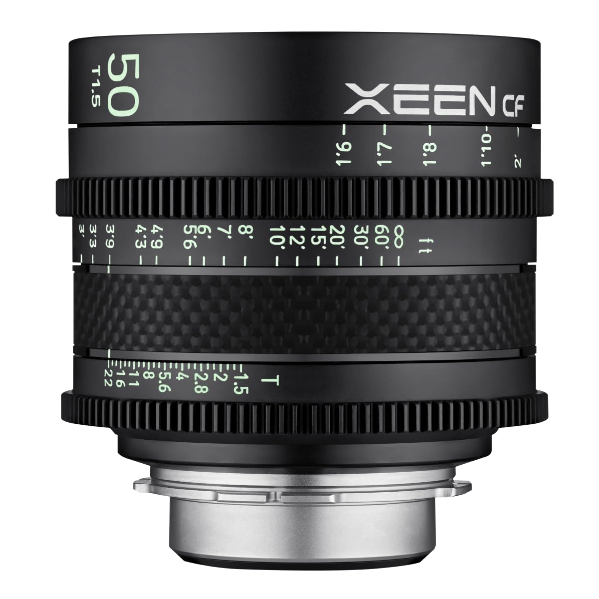 Samyang XEEN - Objetivo (CF 50 mm, T1.5 FF, Cine PL)