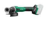 HIKOKI Akku Winkelschleifer G1813DVE, Schleifscheiben Ø: 125 mm (18V, Leerlaufdrehzahl: 3200-8000 min-1/ mit (AT Modus), Antriebsspindel: M14, Brushless, OHNE Akku, Ladegerät u.Transportkoffer)