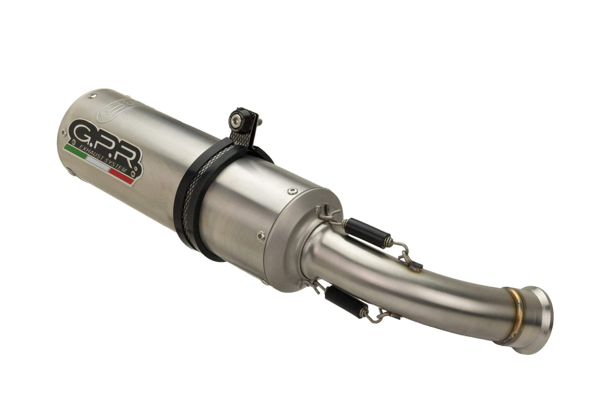 ESCAPE GPR EXHAUST SYSTEM COMPATIBLE CON HONDA VFR 800 V-TEC 2002/13 ESCAPE HOMOLOGADO Y CONEXIÓNS M3 INOX