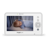 Angelcare - Vídeo con Monitor de Movimiento AC25, Pantalla de 4,3", cámara HD, luz Nocturna y cunas, Alcance hasta 150 Metros