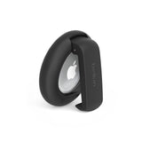 Belkin Funda para Apple Airtag con Clip, Carcasa Protectora Secure Holder con Llavero, Anillo con Llavero para Air Tag con Cobertura Antiarañazos, Negra
