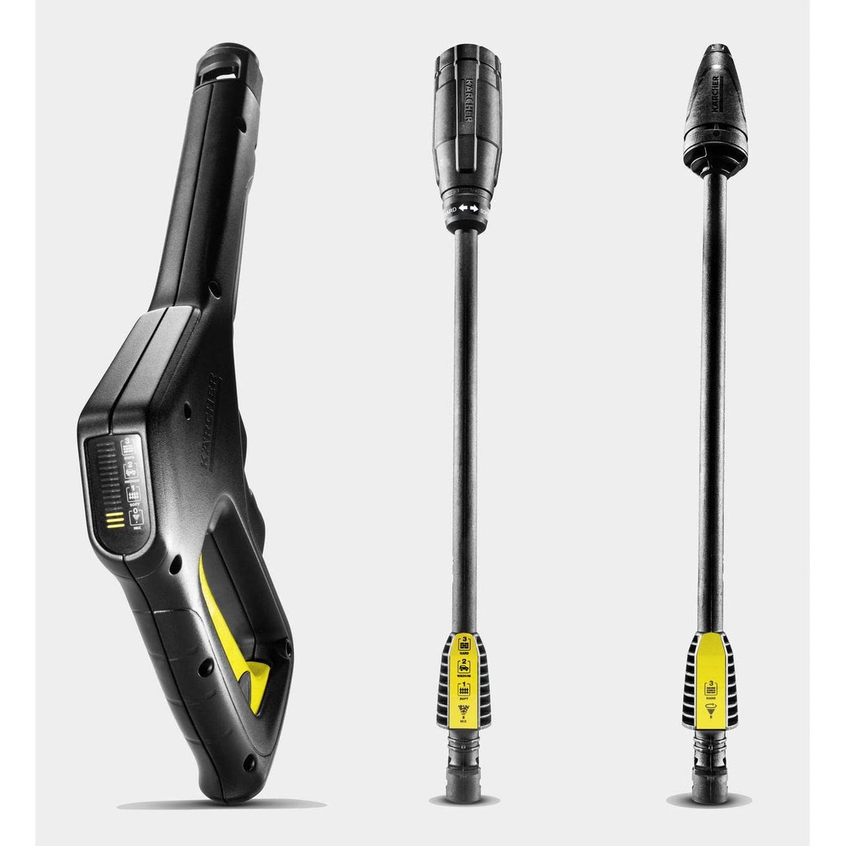 Kärcher Hidrolimpiadora K 3 Power Control Home, presión: 120 bar, caudal: 380 l/h, rendimiento: 25 m²/h, filtro de agua, peso: 4,4 kg, pistola de alta presión, lanza, boquilla turbo, kit para el hogar