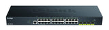 D-Link DGS-1250-28X/E - Switch 28 Puertos Gigabit Gestionable Layer 2/3 (24x Base-T Puertos, 4X 10G SFP+) - Solo Cable de alimentación de la UE