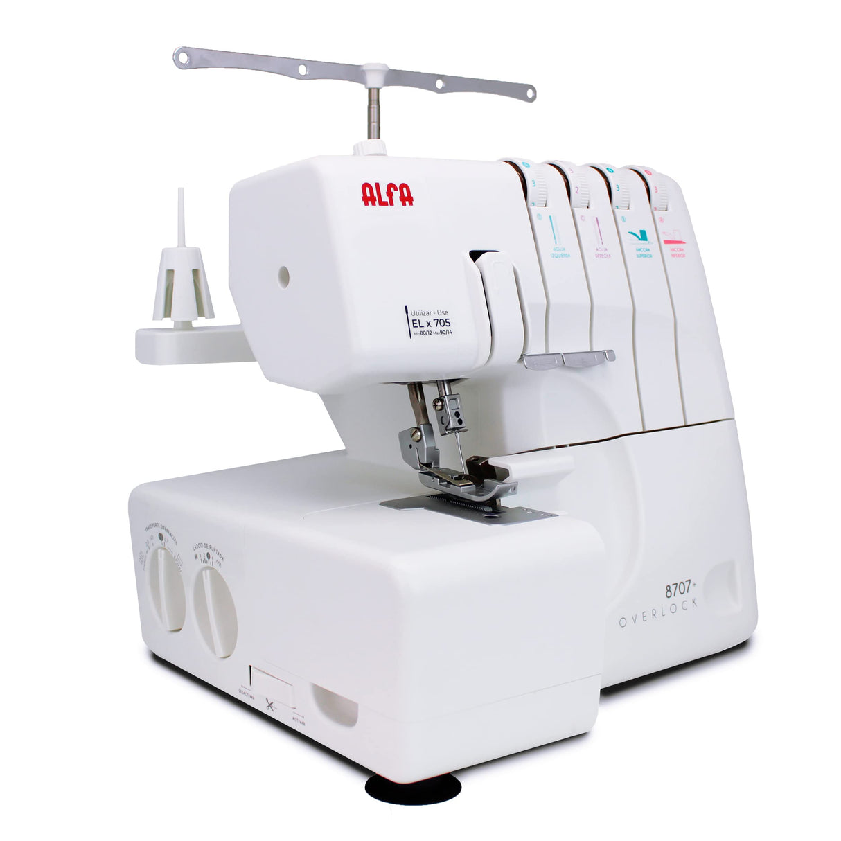 ALFA Profesional 8707+, Plástico, Blanco, 39 X 32 X 35 Cm.