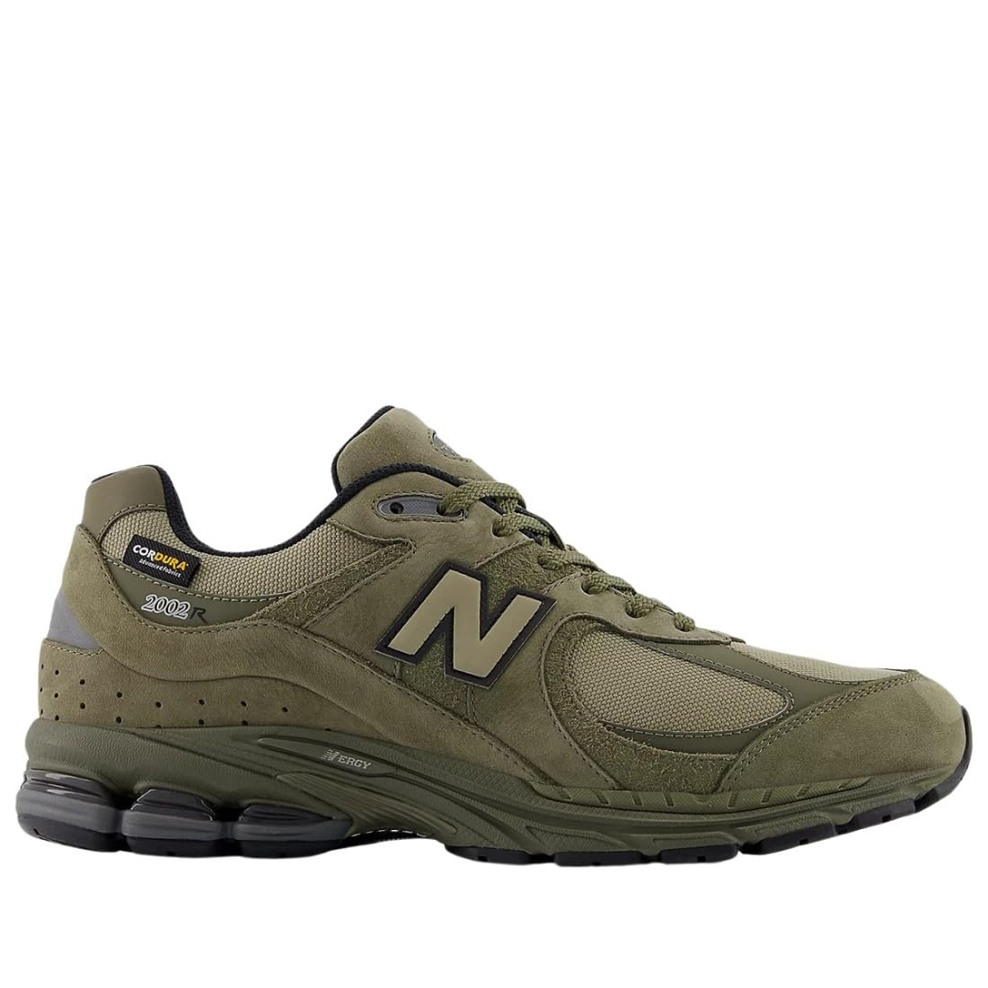 New Balance 2002, Sneaker Hombre, Verde Camuflaje, 42.5 EU