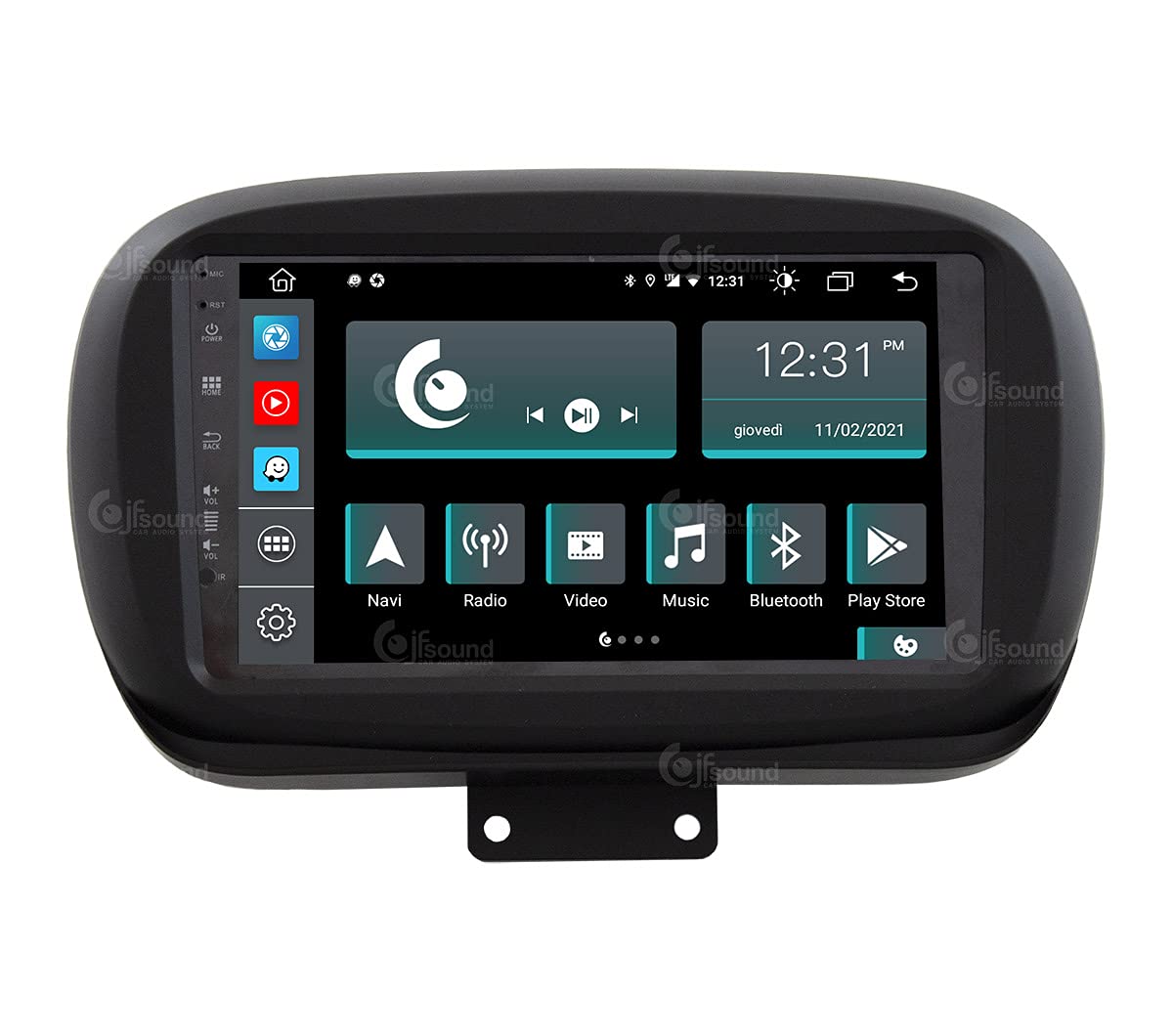 Radio de Coche para Fiat 500X Android GPS Bluetooth WiFi USB Dab+ Touchscreen 9" 8core Carplay AndroidAuto