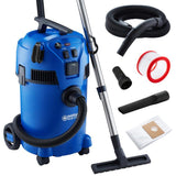Nilfisk Multi II 30L T Aspirador de Agua y Polvo Potente - Aspiradora de Bricolaje para Sólidos y Liquidos, Seco y Húmedo, Exterior e Interior (1400 W)
