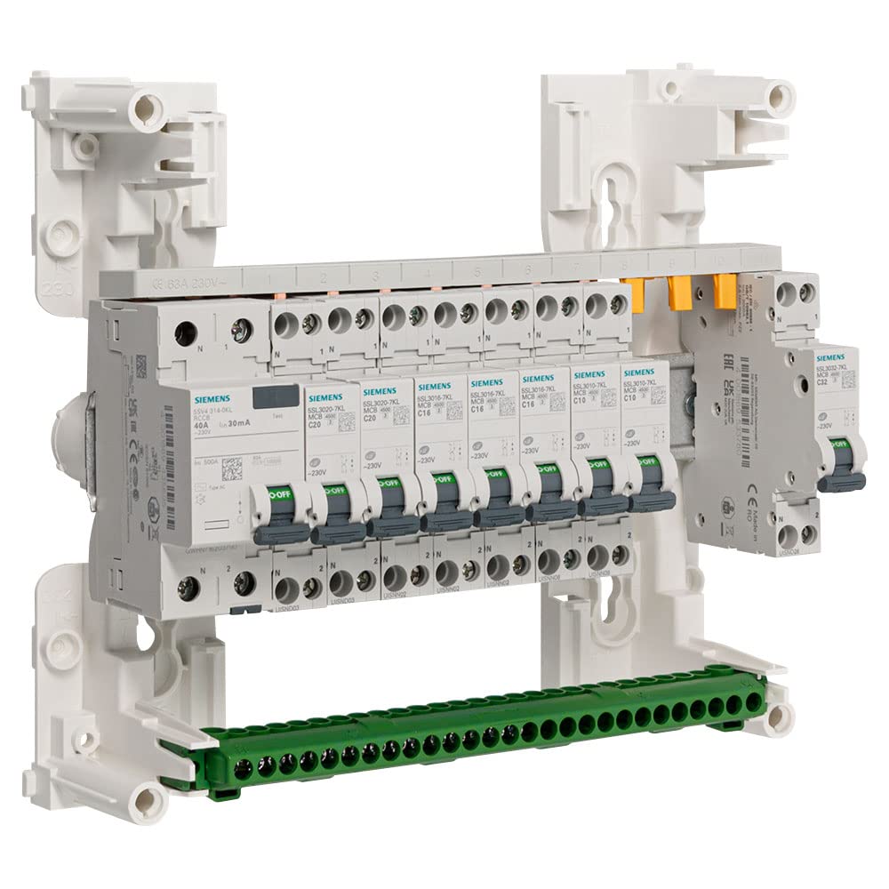 Cuadro 1 fila preequipado 1 inter. diff. 40 A tipo AC + 8 disyuntores