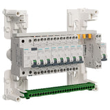 Cuadro 1 fila preequipado 1 inter. diff. 40 A tipo AC + 8 disyuntores
