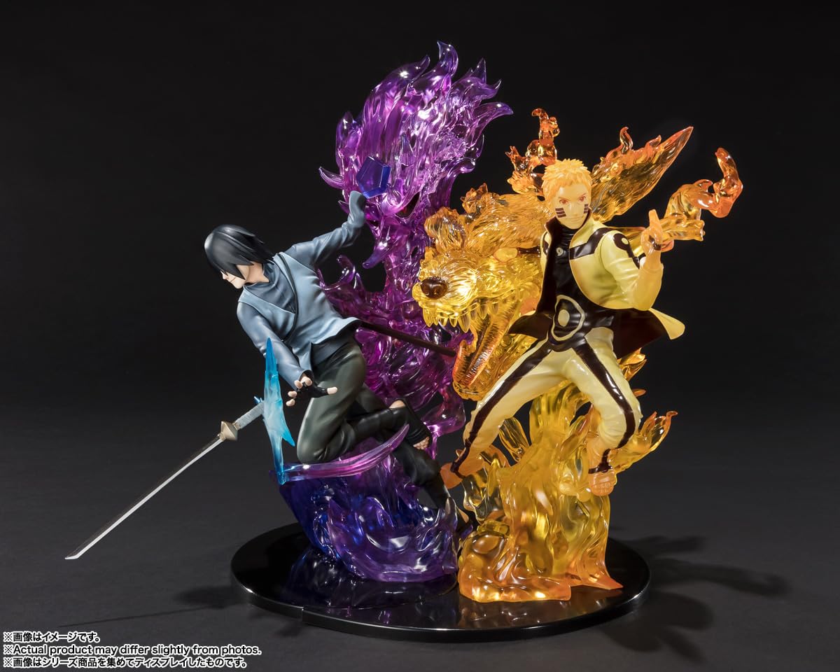 TAMASHII NATIONS BANDAI Boruto: Naruto Next Generations - Sasuke Uchiha -Boruto- Kizuna Relation, Spirits FiguartsZero Figura