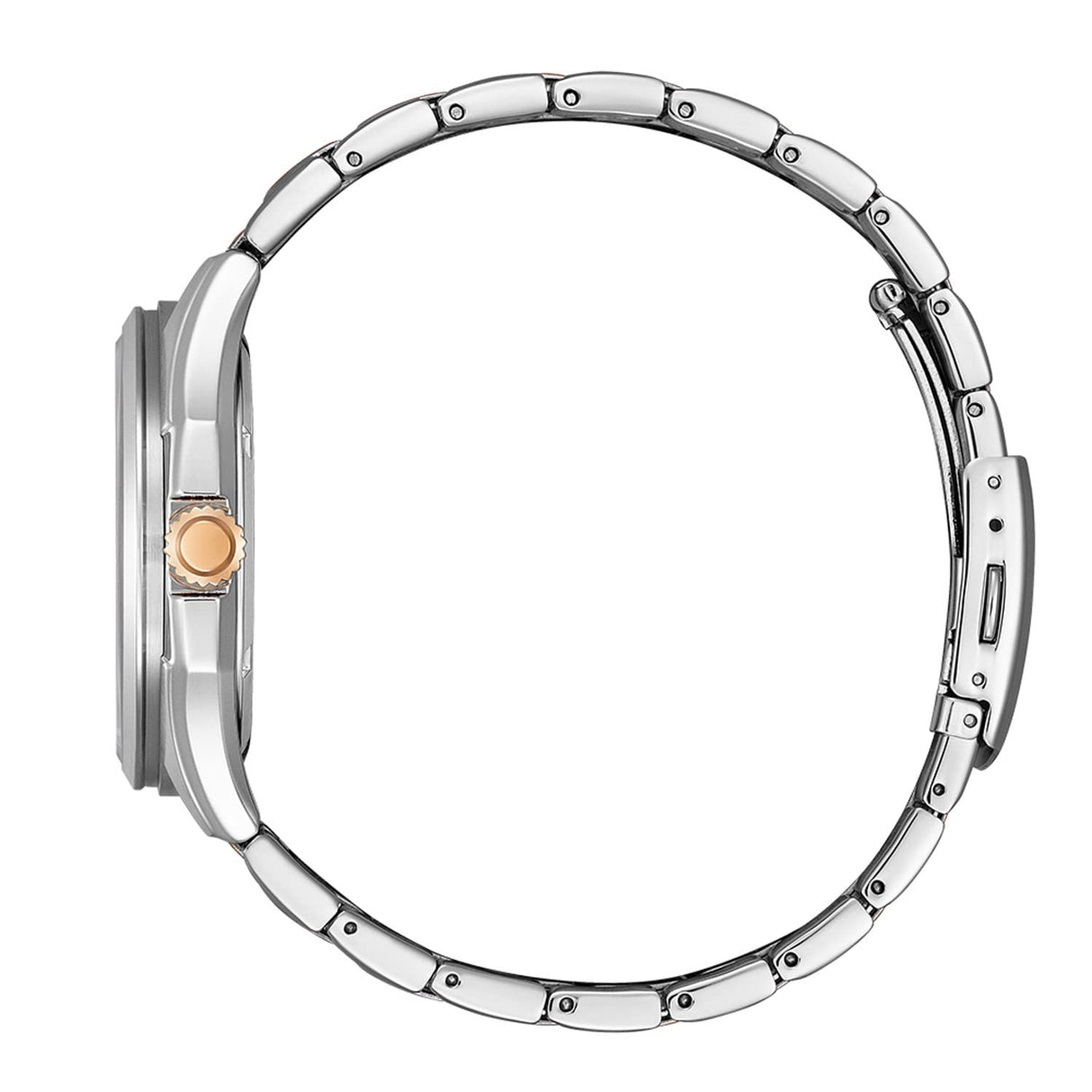 Citizen Reloj Analógico para Hombres de Cuarzo japonés con Correa en Acero Inoxidable AW1756-89A