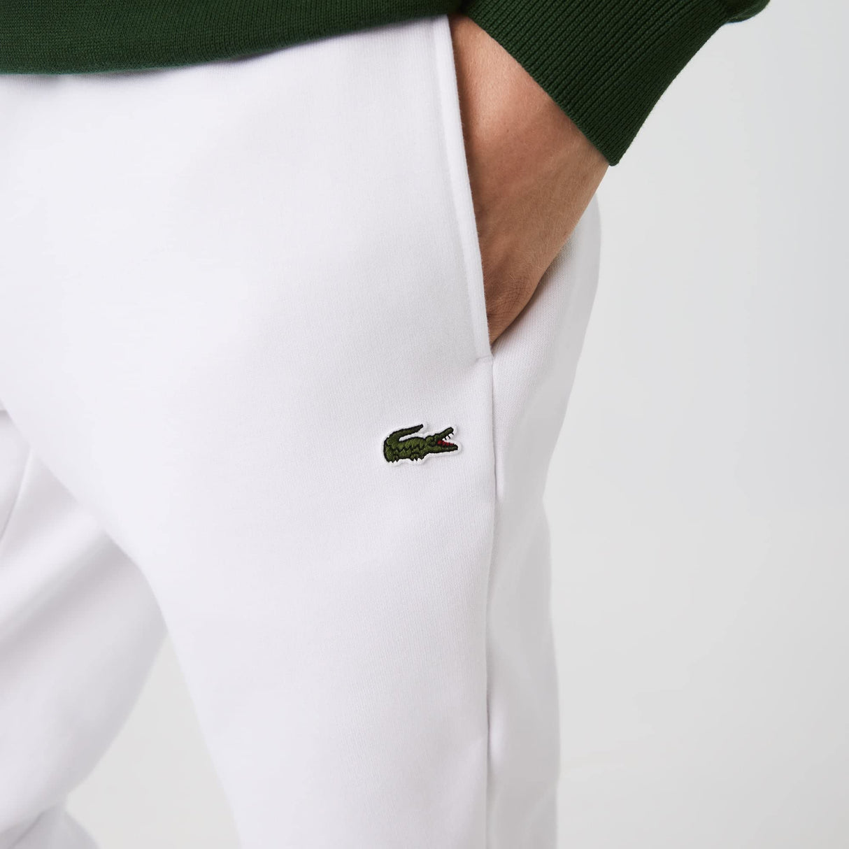 Lacoste Xh9624 Pantalones, Blanco, L para Hombre
