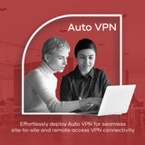 Zyxel Security Router Firewall con AX6000 Dual-Band WiFi | Seguridad de Red sin suscripción | 2 x 2.5G Puertos Ethernet | Gestionable a través de Nebula App | Cloud Getaway [USG Lite 60AX]