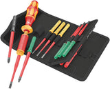 Wera 05006605001 Kraftform Kompakt VDE 15 Torque 1,2-3,0 Nm extra slim 1 Tool Finder, 15 piezas