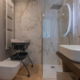 Foppapedretti Bath&co - Bañera Cambiador Plegable Desde el Nacimiento hasta los 12 Meses, Sand