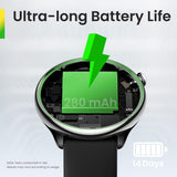 Amazfit GTR Mini Smartwatch Reloj Inteligente, 5 Posiciones satélite GPS, 1,28 "AMOLED, 326 PPI, 120+ Modos Deportivo, SpO2, Monitor de frecuencia cardíaca, 5 ATM Impermeable, Monitor de sueño