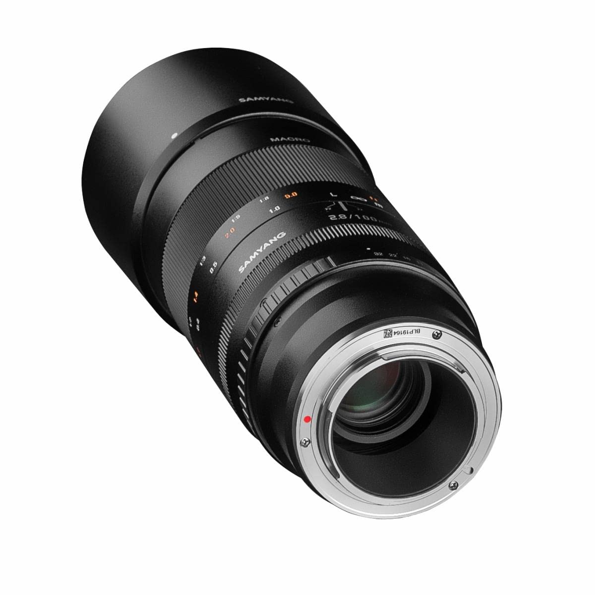 Samyang F1112309101 - Objetivo fotográfico DSLR para Micro Cuatro Tercios AS IF UMC (Distancia Focal Fija 100mm, Apertura f/2.8-32, diámetro Filtro: 67mm), Negro
