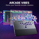 Turtle Beach Victrix Pro KO Leverless All Button Fight Stick, Officially Licensed for Xbox Series X|S, Xbox One, Windows 10/11 PC, Customizable eSports Tournament Ready Controller, Gray