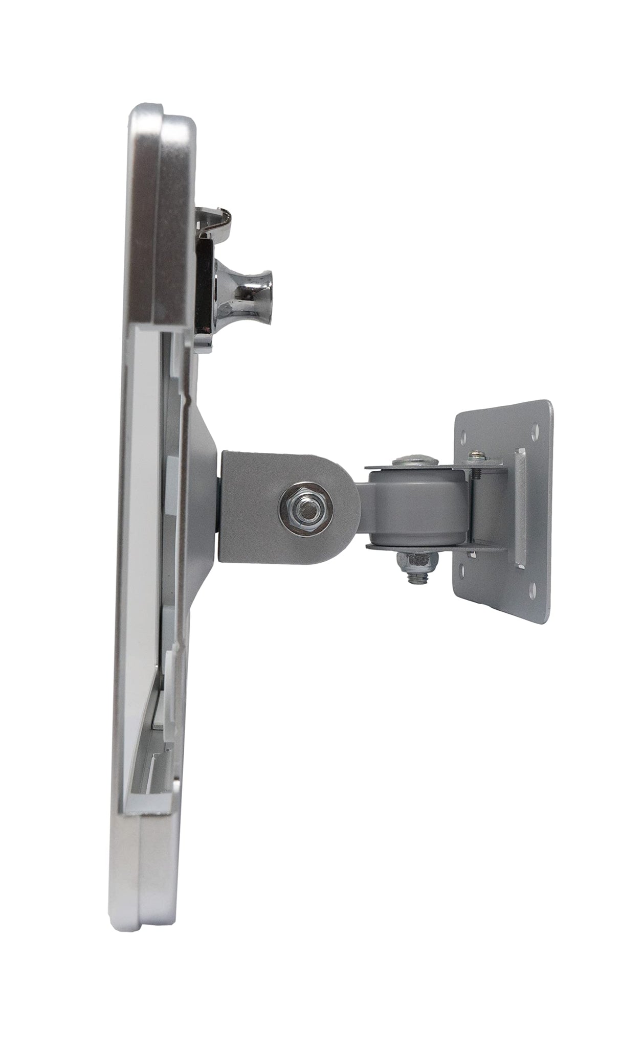 System-S Soporte de Pared con Cerradura 360° para Microsoft Surface Go 2 y 3, Color Gris