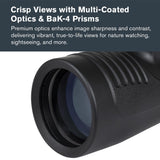 Celestron 72370 Outland X Monocular Resistente Agua 10x50 y Adaptador Smartphone, Bluetooth Remoto, Tapas oculares y Funda - Carcasa Resistente, Prisma BaK-4 y óptica Revestimiento múltiple, Negro